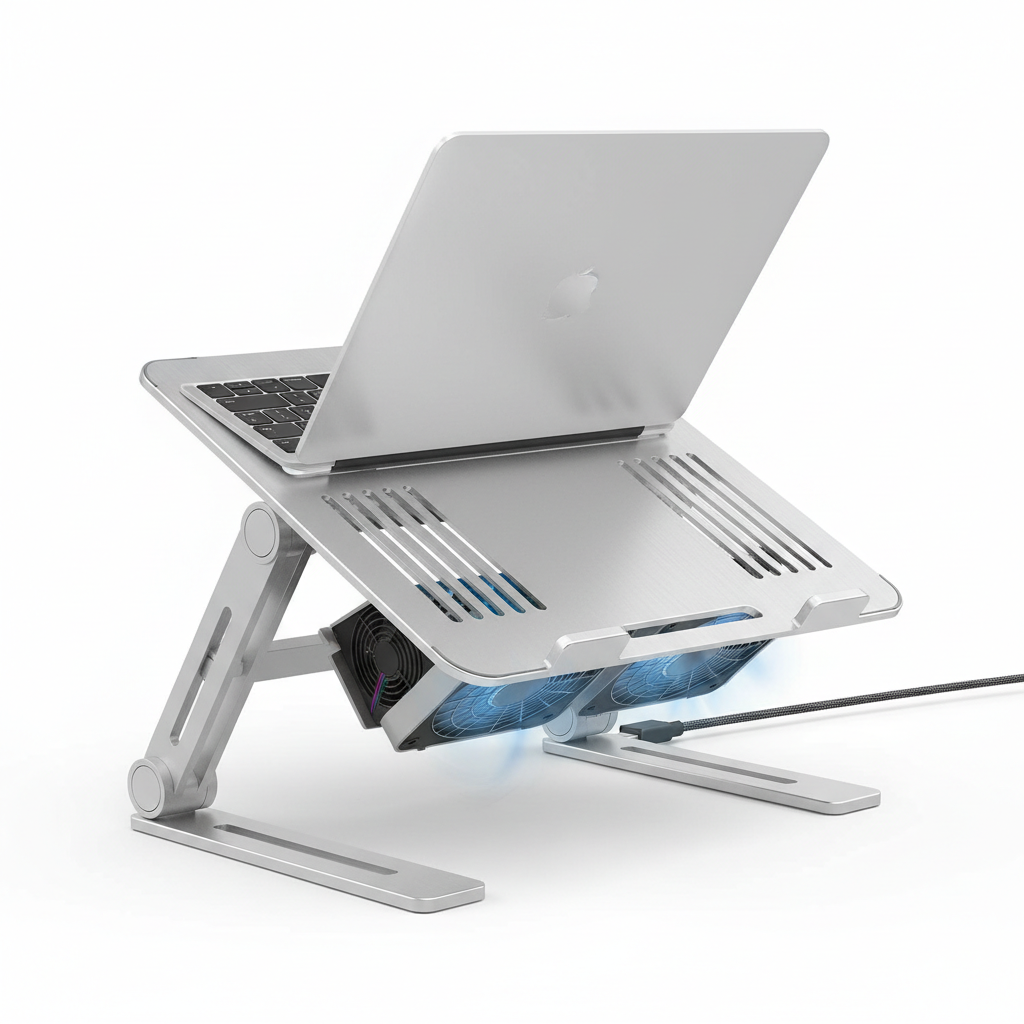 Laptop Stand with Cooling Fan