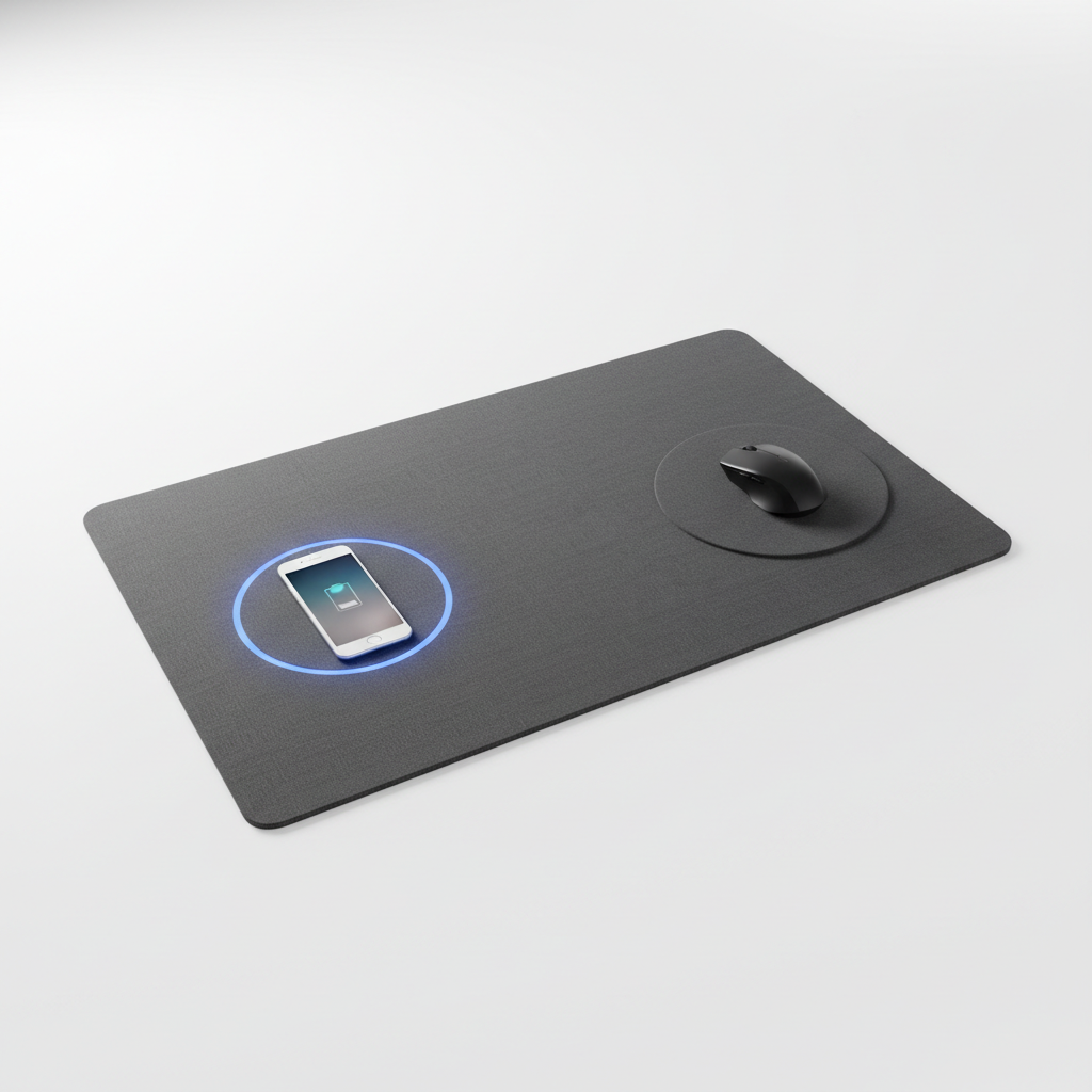 Wireless Charging Desk Pad